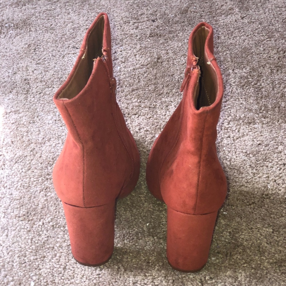 Justfab Rust Booties - image 3